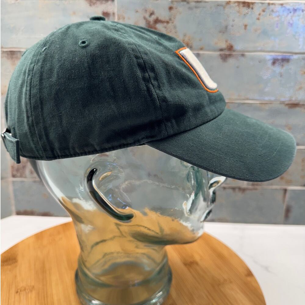 University of Miami '47 Adjustable Baseball Hat Glitter Embroidery - Picture 5 of 7